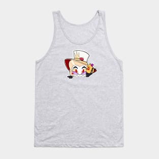 Hazbin Hotel peepers - Lucifer Tank Top